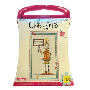 Janlynn Chicklets Princess Drama Cross Stitch Kit